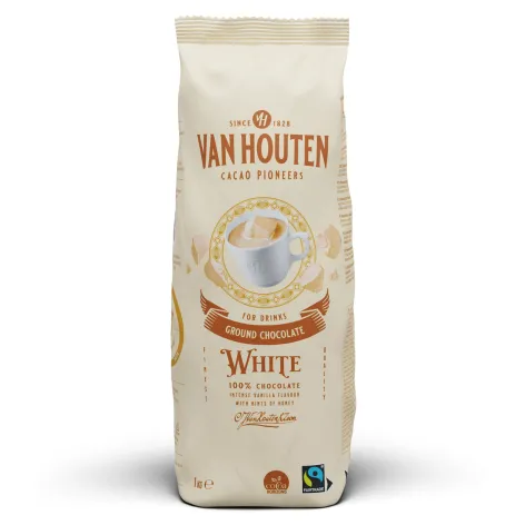 Van Houten Passion Hot Chocolate Powder, Full Fat Cocoa